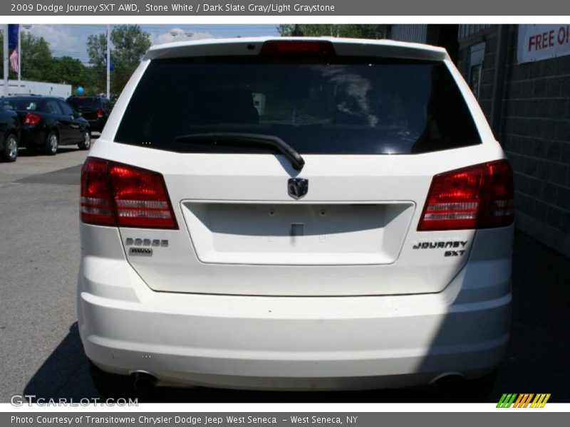 Stone White / Dark Slate Gray/Light Graystone 2009 Dodge Journey SXT AWD