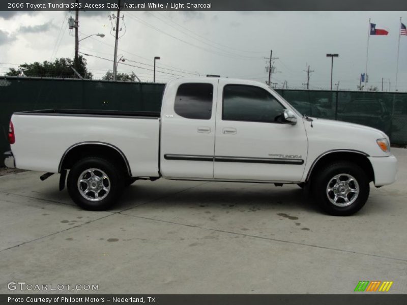 Natural White / Light Charcoal 2006 Toyota Tundra SR5 Access Cab
