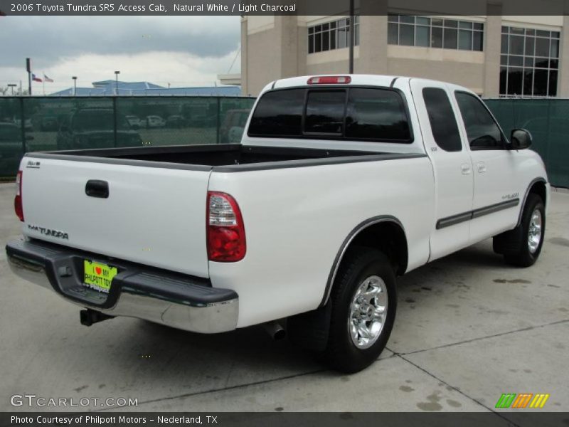 Natural White / Light Charcoal 2006 Toyota Tundra SR5 Access Cab