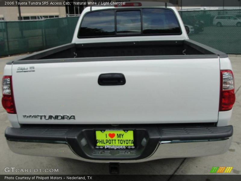 Natural White / Light Charcoal 2006 Toyota Tundra SR5 Access Cab
