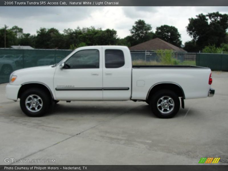 Natural White / Light Charcoal 2006 Toyota Tundra SR5 Access Cab