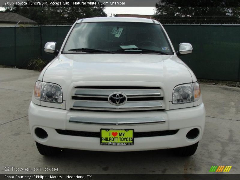Natural White / Light Charcoal 2006 Toyota Tundra SR5 Access Cab
