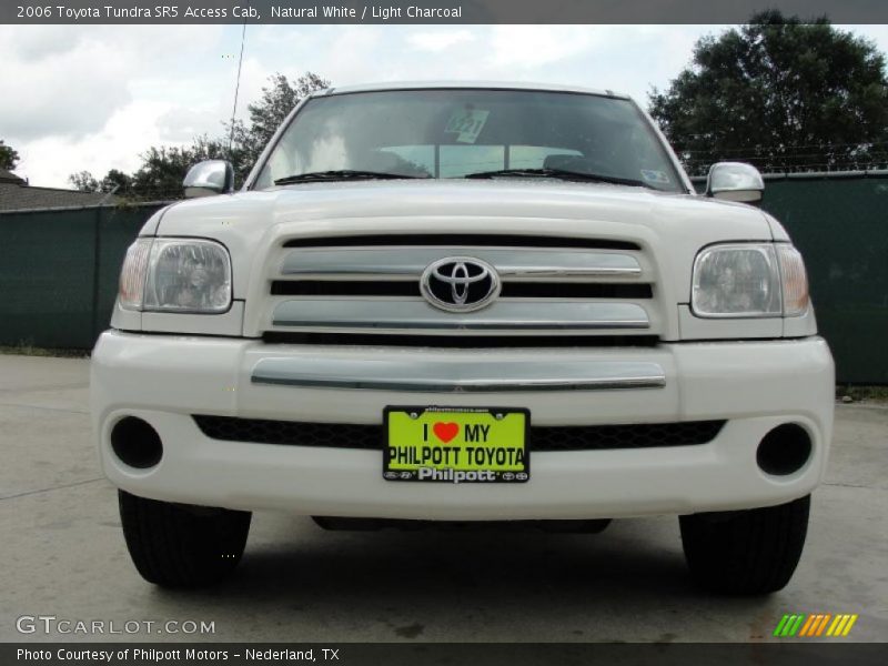 Natural White / Light Charcoal 2006 Toyota Tundra SR5 Access Cab