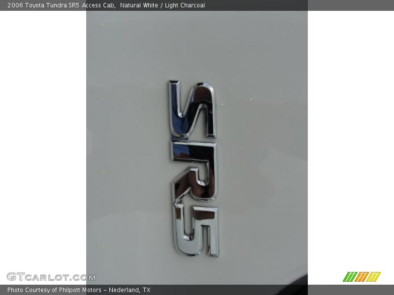 Natural White / Light Charcoal 2006 Toyota Tundra SR5 Access Cab