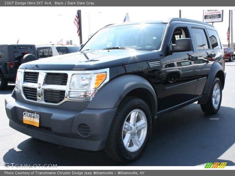 Black / Dark Slate Gray 2007 Dodge Nitro SXT 4x4