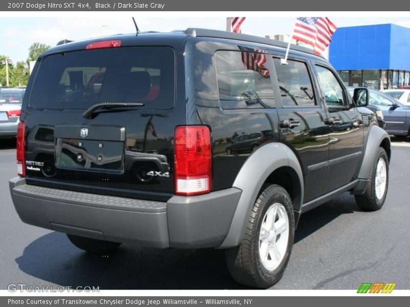 Black / Dark Slate Gray 2007 Dodge Nitro SXT 4x4