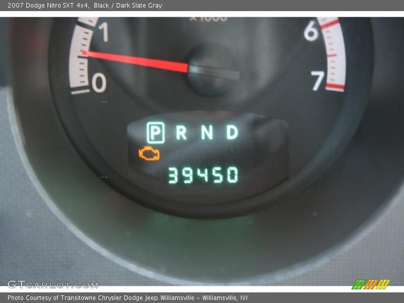 Black / Dark Slate Gray 2007 Dodge Nitro SXT 4x4