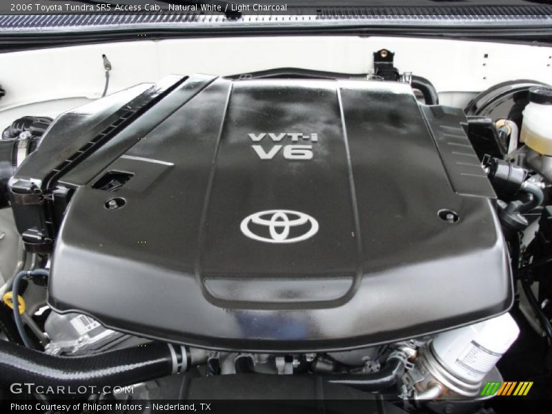 Natural White / Light Charcoal 2006 Toyota Tundra SR5 Access Cab