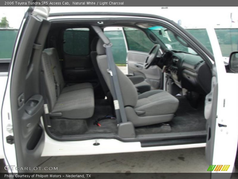Natural White / Light Charcoal 2006 Toyota Tundra SR5 Access Cab