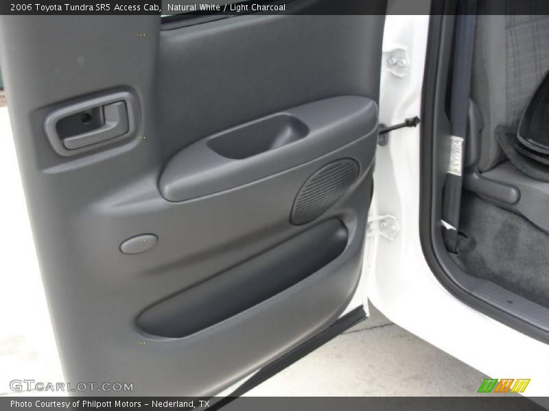 Natural White / Light Charcoal 2006 Toyota Tundra SR5 Access Cab