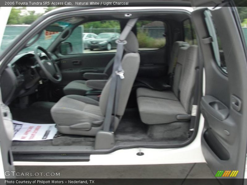 Natural White / Light Charcoal 2006 Toyota Tundra SR5 Access Cab