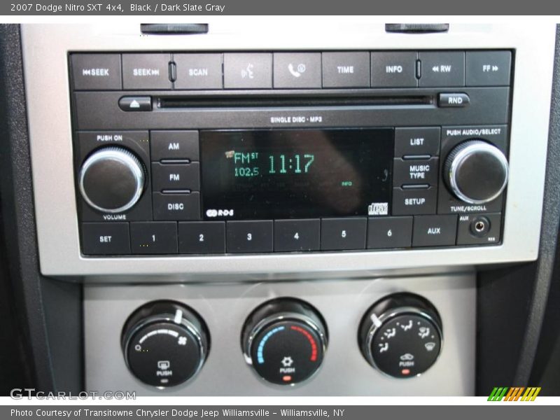 Black / Dark Slate Gray 2007 Dodge Nitro SXT 4x4