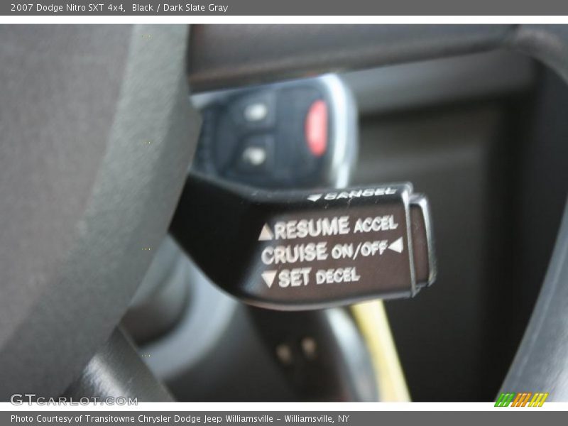 Black / Dark Slate Gray 2007 Dodge Nitro SXT 4x4