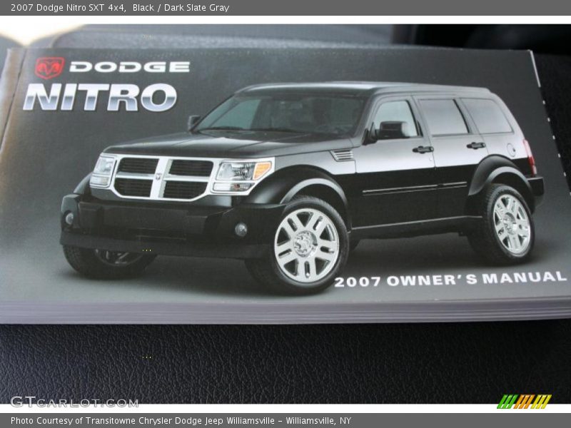 Black / Dark Slate Gray 2007 Dodge Nitro SXT 4x4