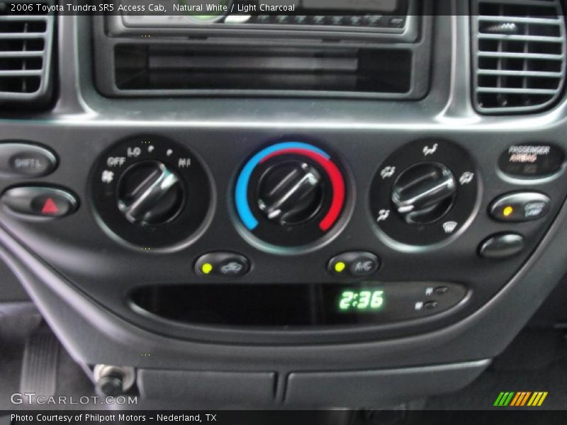 Natural White / Light Charcoal 2006 Toyota Tundra SR5 Access Cab