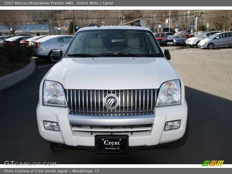 Oxford White / Camel 2007 Mercury Mountaineer Premier AWD