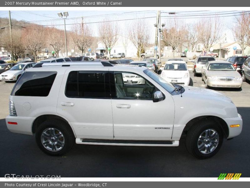 Oxford White / Camel 2007 Mercury Mountaineer Premier AWD