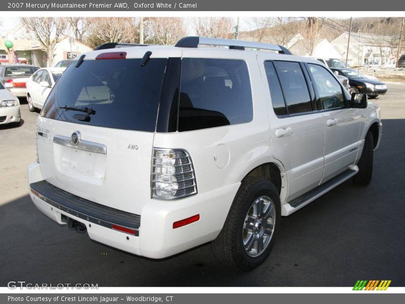 Oxford White / Camel 2007 Mercury Mountaineer Premier AWD