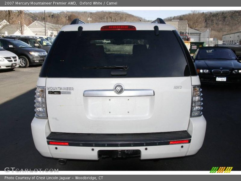 Oxford White / Camel 2007 Mercury Mountaineer Premier AWD
