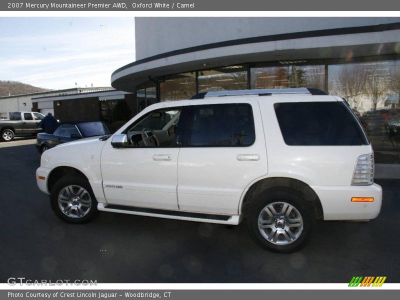 Oxford White / Camel 2007 Mercury Mountaineer Premier AWD