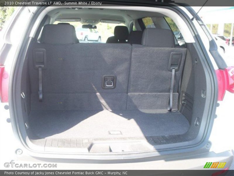 Summit White / Ebony 2010 Chevrolet Traverse LT AWD