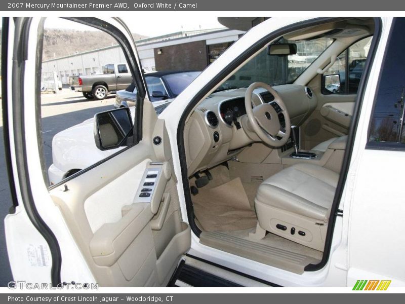 Oxford White / Camel 2007 Mercury Mountaineer Premier AWD