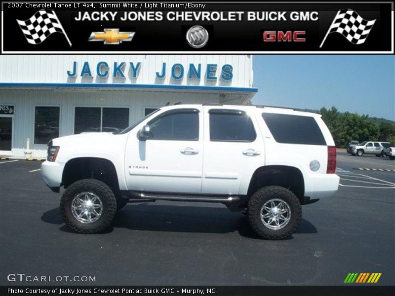 Summit White / Light Titanium/Ebony 2007 Chevrolet Tahoe LT 4x4