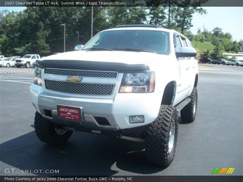 Summit White / Light Titanium/Ebony 2007 Chevrolet Tahoe LT 4x4