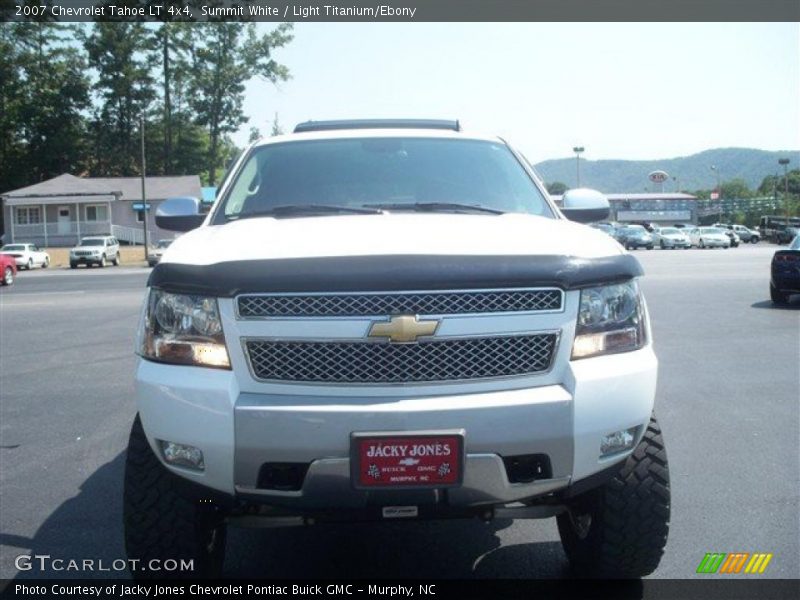 Summit White / Light Titanium/Ebony 2007 Chevrolet Tahoe LT 4x4