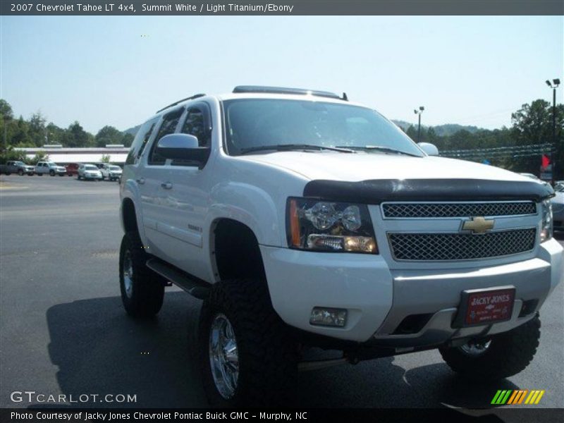 Summit White / Light Titanium/Ebony 2007 Chevrolet Tahoe LT 4x4