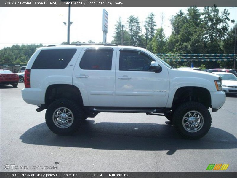 Summit White / Light Titanium/Ebony 2007 Chevrolet Tahoe LT 4x4