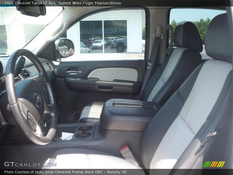 Summit White / Light Titanium/Ebony 2007 Chevrolet Tahoe LT 4x4