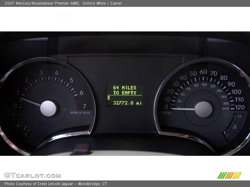 Oxford White / Camel 2007 Mercury Mountaineer Premier AWD