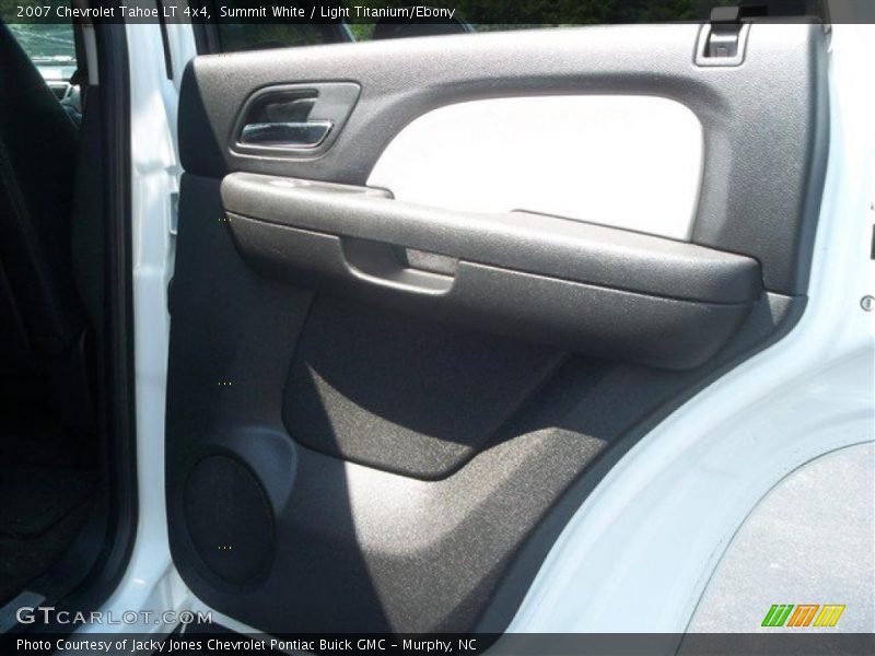 Summit White / Light Titanium/Ebony 2007 Chevrolet Tahoe LT 4x4