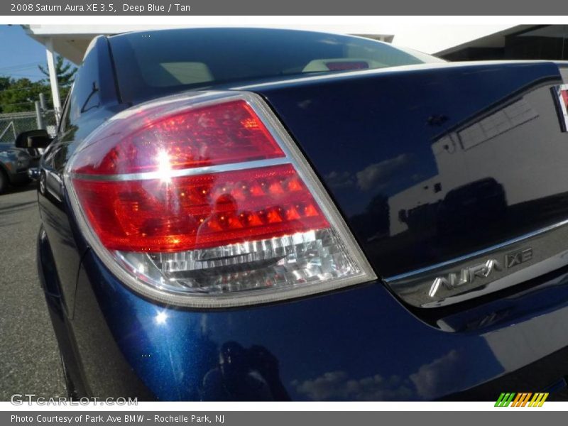 Deep Blue / Tan 2008 Saturn Aura XE 3.5