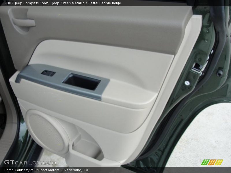 Jeep Green Metallic / Pastel Pebble Beige 2007 Jeep Compass Sport