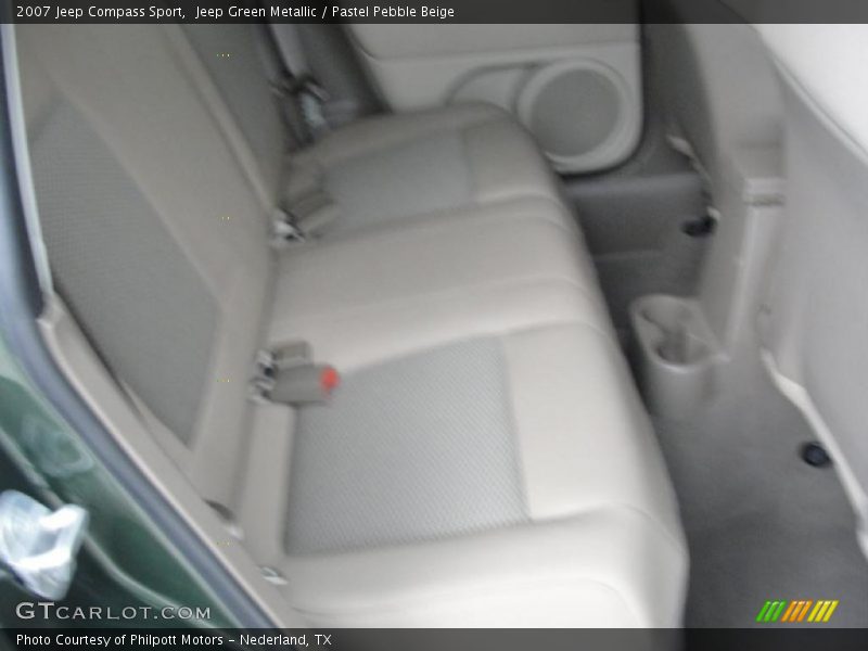 Jeep Green Metallic / Pastel Pebble Beige 2007 Jeep Compass Sport