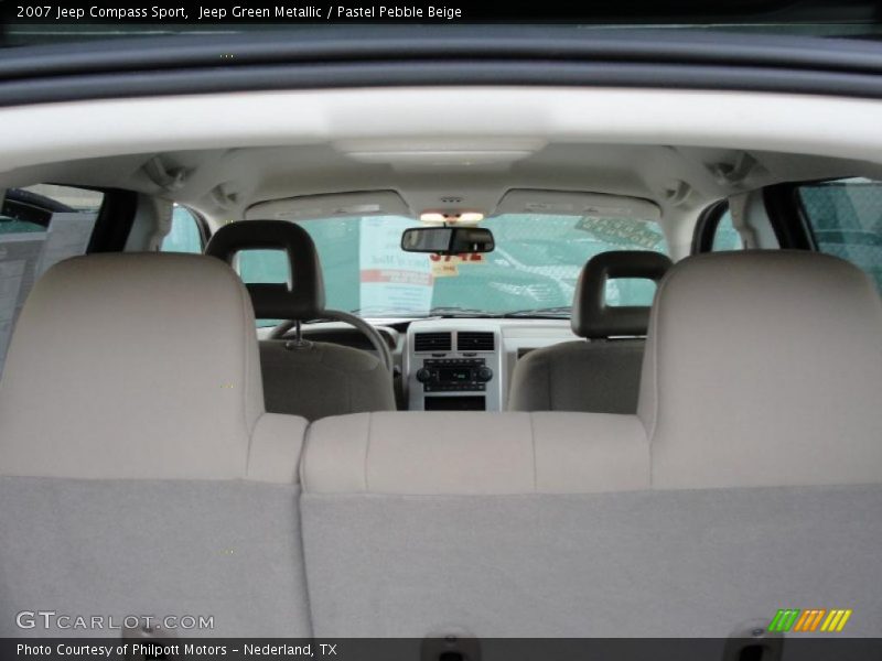 Jeep Green Metallic / Pastel Pebble Beige 2007 Jeep Compass Sport
