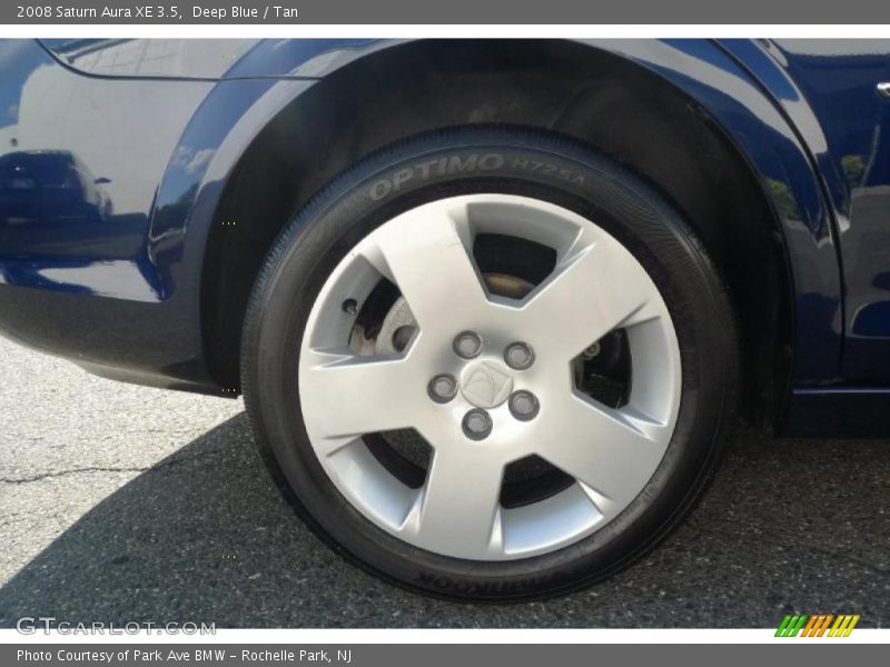 Deep Blue / Tan 2008 Saturn Aura XE 3.5