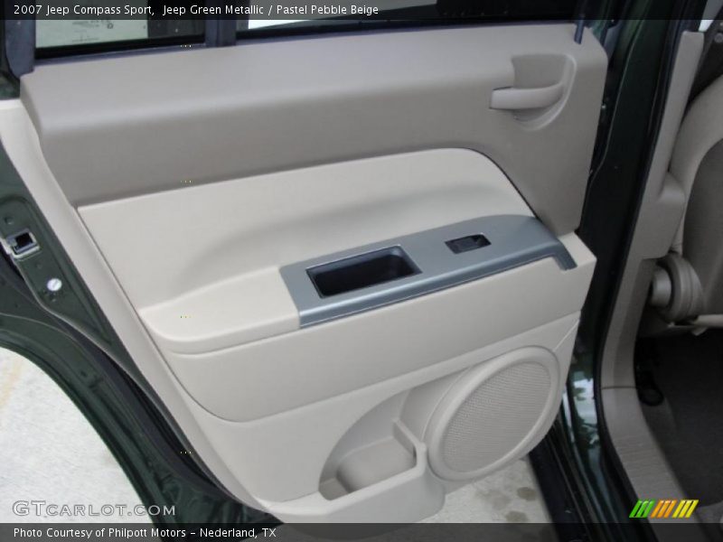 Jeep Green Metallic / Pastel Pebble Beige 2007 Jeep Compass Sport