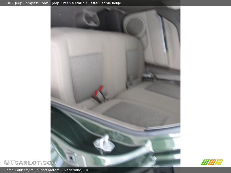 Jeep Green Metallic / Pastel Pebble Beige 2007 Jeep Compass Sport