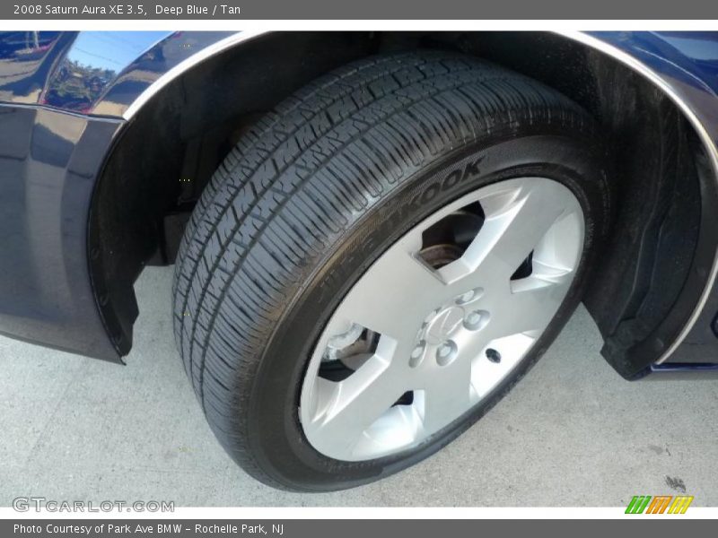 Deep Blue / Tan 2008 Saturn Aura XE 3.5