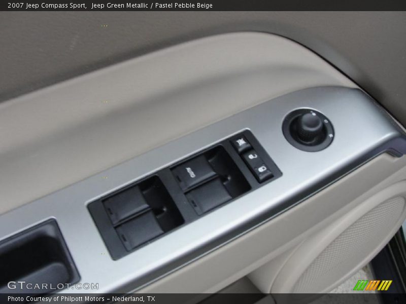 Jeep Green Metallic / Pastel Pebble Beige 2007 Jeep Compass Sport