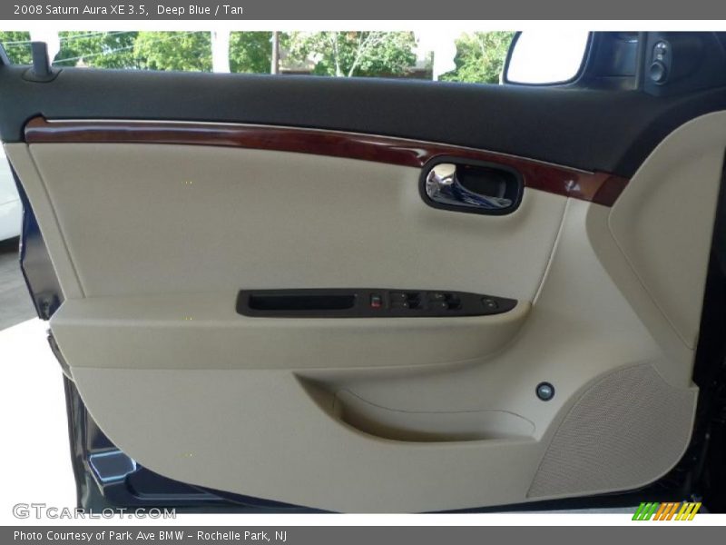 Deep Blue / Tan 2008 Saturn Aura XE 3.5
