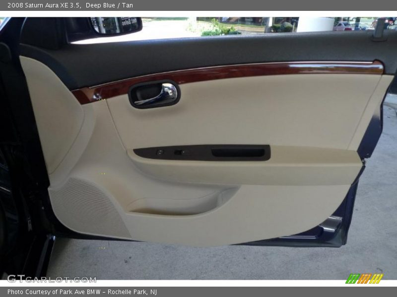 Deep Blue / Tan 2008 Saturn Aura XE 3.5