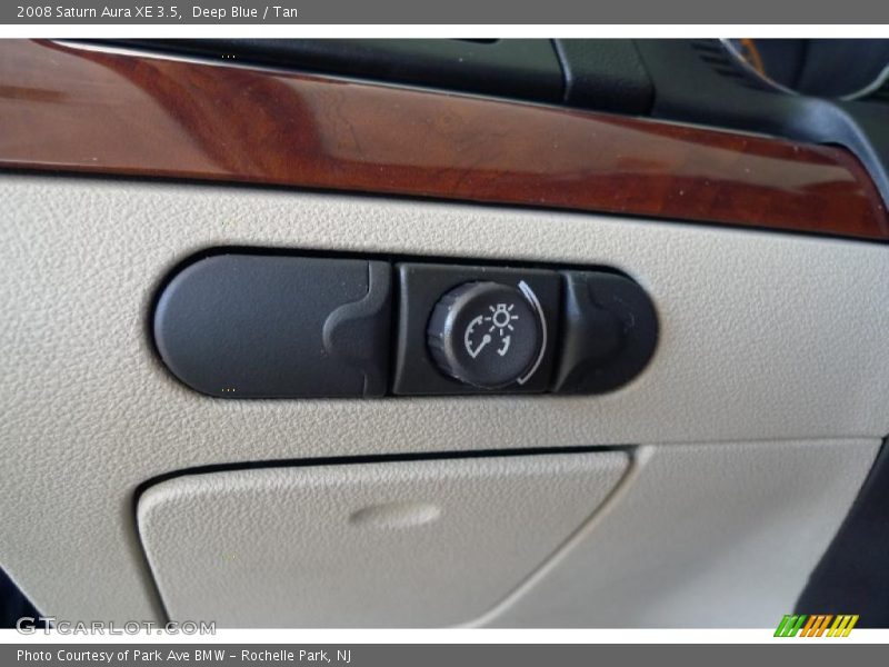 Deep Blue / Tan 2008 Saturn Aura XE 3.5