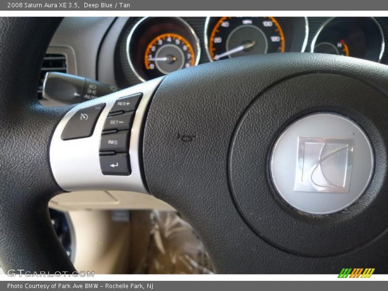 Deep Blue / Tan 2008 Saturn Aura XE 3.5