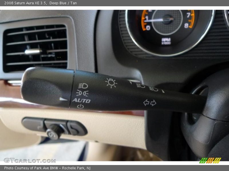 Deep Blue / Tan 2008 Saturn Aura XE 3.5