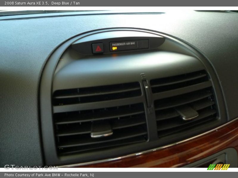 Deep Blue / Tan 2008 Saturn Aura XE 3.5