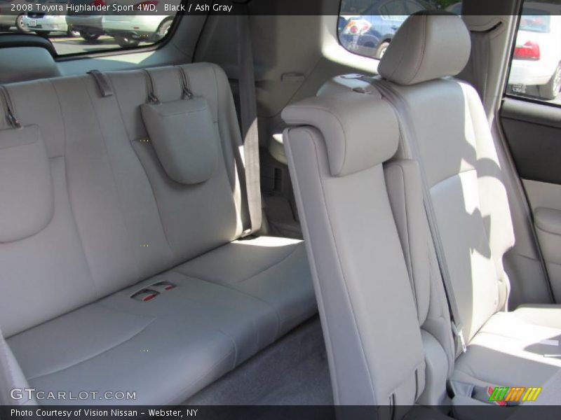 Black / Ash Gray 2008 Toyota Highlander Sport 4WD